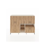 Hyperion Dolap 13 Raflı 7 Kapaklı 220x44x163 Aytaşı-Çam