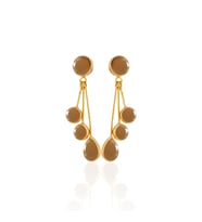 Kadir Jewellery22 Ayar Altın Kaplama Vintage Küpe -El İşçiliği Ve Hipoalerjenik Küpe
