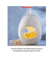Doğal Tuz Lambalı Aroma Terapi Difüzörü, Uzun Süreli Çalışma ve Rahatlatıcı Spa Etkisi