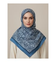 Zarif, Yaprak Desenli Soft Şal 70 x180