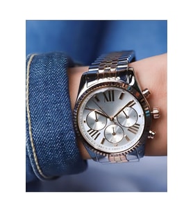 3 Renkli M Kors Model Premium Unisex Metal Kol Saat
