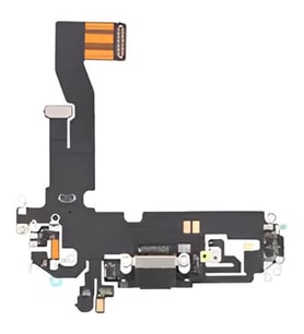 iPhone 12 Şarj Soketi Kulaklık Soketi Full SİYAH