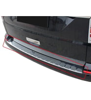 Volkswagen Caravelle Uyumlu T6 Arka Tampon Eşiği Krom (Formlu) 2015 Ve Sonrası