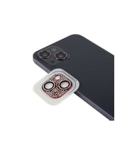 Apple iPhone 13 Mini Uyumlu Zore CL-08 Kamera Lens Koruyucu (Kırmızı)