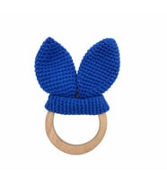 Amigurumi Organik Diş Kaşıyıcı Mavi