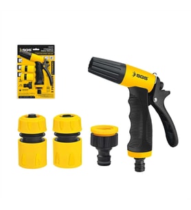 4253 3 Fonksiyonlu Sulama Tabancası (4 Parça Set)