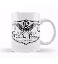 Harry Potter  Flourish And Blotts Kupa Bardak Porselen