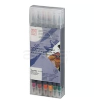Zig Art & Graphic Twin RB+F Çift Uçlu Çizim Kalemi 12li Set TUT-95/12VDE