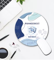 Kişiye Özel Muhasebeci Tasarımlı Mouse Pad 034