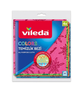 Mikrofiber Colors Temizlik Bezi 4 Lü