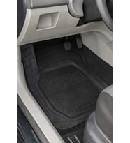 Skoda Rapıd HB 2013 Uyumlu 3 Cm Havuzlu 5 Parça Set 3D Paspas Takımı Siyah
