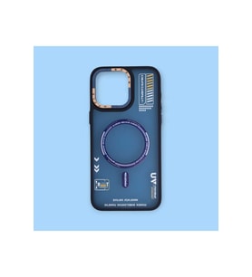 IPHONE 13; DARBE ÖNLEYİCİ, MAT SAYDAM LÜKS SİLİKON KILIF (Mavi)