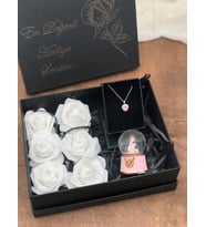 Geyik motif Küre Çelik Kolye Eşe Arkadaşa Sevgililer Anneler Günü Hediye Set