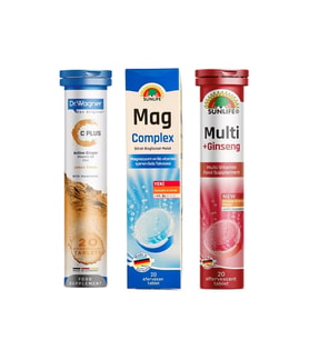 Sunlife & Dr. Wagner 3’lü Efervesan Fırsat Paketi