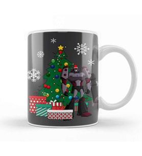 Megatron Around The Christmas Tree Transformers Kupa Bardak Porselen