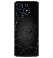 Tecno Spark 10 Pro Kılıf Silikon Desen Özel Seri Dikenli Tel 1779