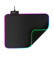 Rampage MP-23 BLITZ M RGB 252x328x3mm RGB Led Gaming MOUSE PAD (Siyah)(1923) - SSSSSS2723-5088