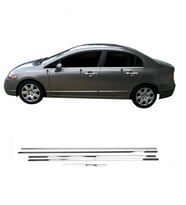 Honda Civic Krom Cam Çıtası Tk 2006-2011 6Prç Paslanmaz Çelik
