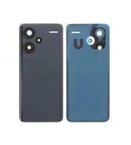 Xiaomi Redmi Note 13 Pro+ Plus Arka Kapak - Arka Pil Batarya Kapağı Kamera Lensli - 23090RA98C Uyumlu (Siyah)