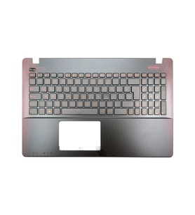 Asus X550JK Klavye Kasa Siyah (Kırmızı Harfli)