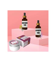 Kantaron Yağı 20 ml Lavanta Yağı 20 ml Sarı Kantaron&Lavanta Yağı Balsam 50 ml
