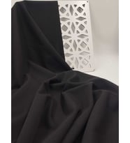 ÖZBEK KREP KUMAŞ (Siyah)
