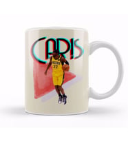 Caris LeVert Vintage Art   Legend Basketball Gift Kupa Bardak Porselen