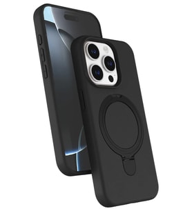 iPhone 14 Pro Max Regal Magsafe Standlı Kapak - Siyah