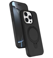 iPhone 14 Pro Max Regal Magsafe Standlı Kapak - Siyah