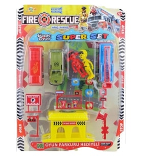 Demir Toys Garajlı İtfaiye Seti Dmr-135