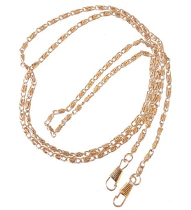 Angel Çanta Aksesuar Light Gold Renk İnce Çanta Zinciri (120 Cm )