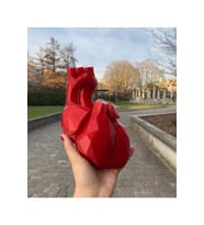 Polygonal Kalp Vazo 15 Cm