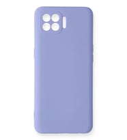Mey İthalat® Reno 4 Lite Kılıf Nano içi Kadife Silikon - Lila