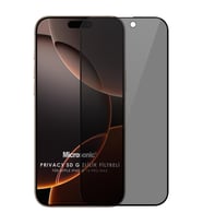 Microsonic Apple iPhone 16 Pro Privacy 5D Gizlilik Filtreli Cam Ekran Koruyucu Siyah