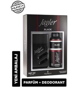 Jagler ORJINAL BLACK Parfüm Seti Edt 90 Ml + Deodorant 150 Ml Set