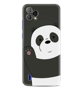 Reeder P13 Blue Plus 2022 Kılıf Silikon Desen Özel Seri Hello Panda 1709