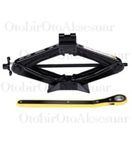 Scissor Jack Makaslı Oto Kriko Mekanik 1.5 Ton Araba Krikosu 40cm (Siyah)