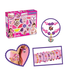 Barbie İkili Takı Seti - Dede Takı Seti - Boncuk Kolye Seti - Barbie Oyuncakları