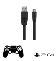 Philips Playstation 4 İle Uyumlu Joystick Şarj Kablosu 3A 45W UsbA to Universal Micro Hızlı Şarj Kablo 1.8M DLC2519CB/97