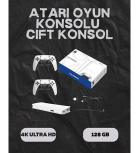 M15 Retro Konsol – 20.000 Oyunlu, Çift Gamepadli, 4K HDMI