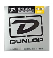 Jim Dunlop DBSBS40100 Super Bright 4 Telli Bas Gitar Teli (40-100) (Gri)