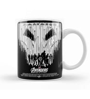 Avengers Flowers Marvel 03 Kupa Bardak Porselen