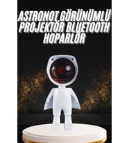 180 Derece Dönebilen Astronot Masa ve Gece Lambası Projektör