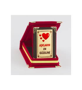 Aşkların En Güzeline Plaketi