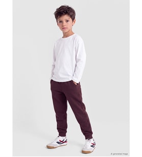 LCW Kids Bordo Erkek Çocuk Jogger Eşofman Altı