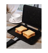 Iç Dış Granit Döküm Ocak Üstü Lüks Tost Makinesi
