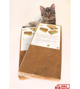 Kedi Tırmalama, Karton (2ADET)23*47*4