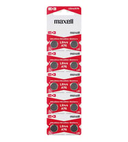 Maxell Lr44 Ag13 Sr44 A76 1.5v Alkalin Saat Pili 10 Adet