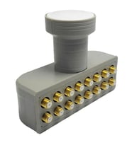 Rose RLE-1600 16 Çıkışlı 0.1 DB Full HD 4K LNB Universal Hexademical On Altılı Lnb Apartman Tipi