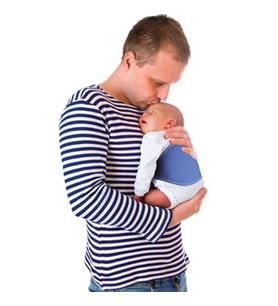 Sema Baby Sevi Bebek Bel Koruyucu - Mavi
